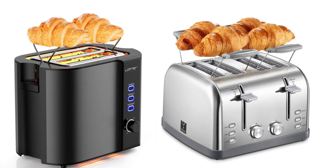 you can now get a toaster with a warming rack for warming up your pastries before work og