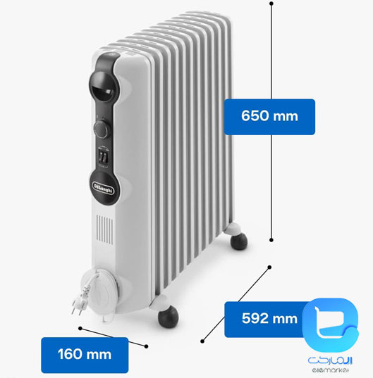 شوفاژ برقی دلونگی TRRS1225